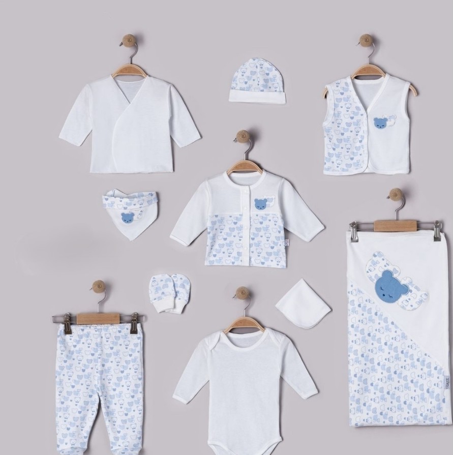 Bear Head Pattern 10-Piece Set - Image 2