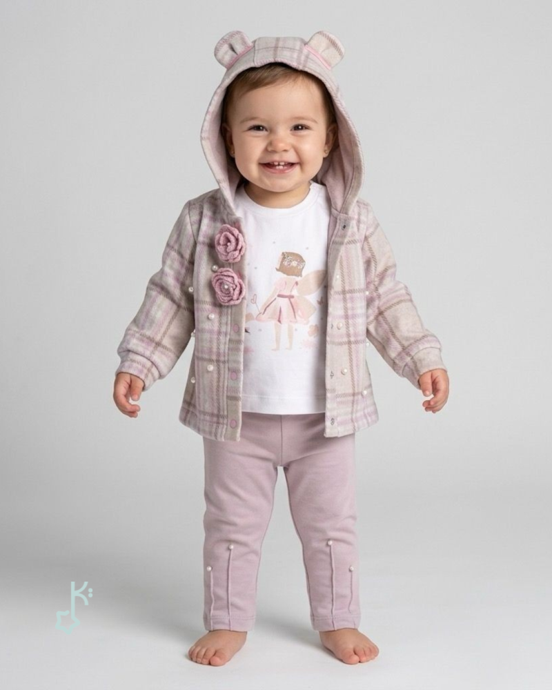 Pink Plaid Fairy set