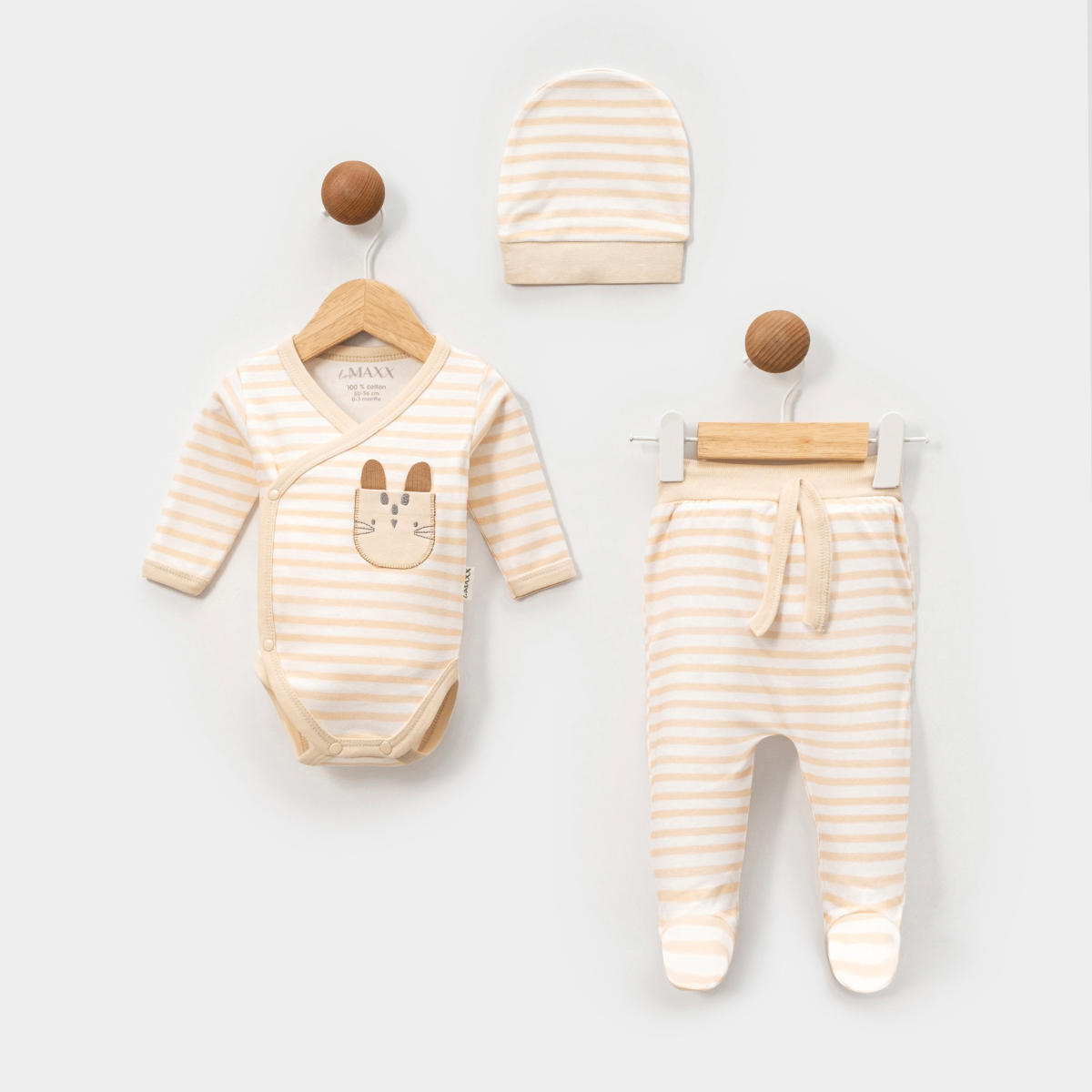 Tiger Stripe Baby Essentials Set