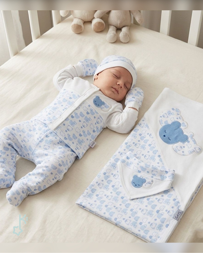 Bear Head Pattern 10-Piece Set