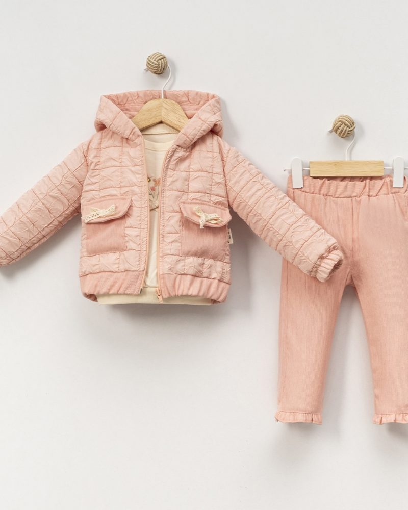 Floral Charm Quilted Set