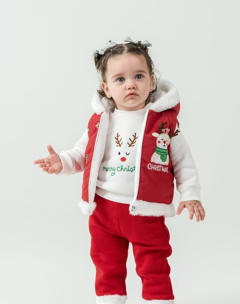 Christmas Outfit Red Set