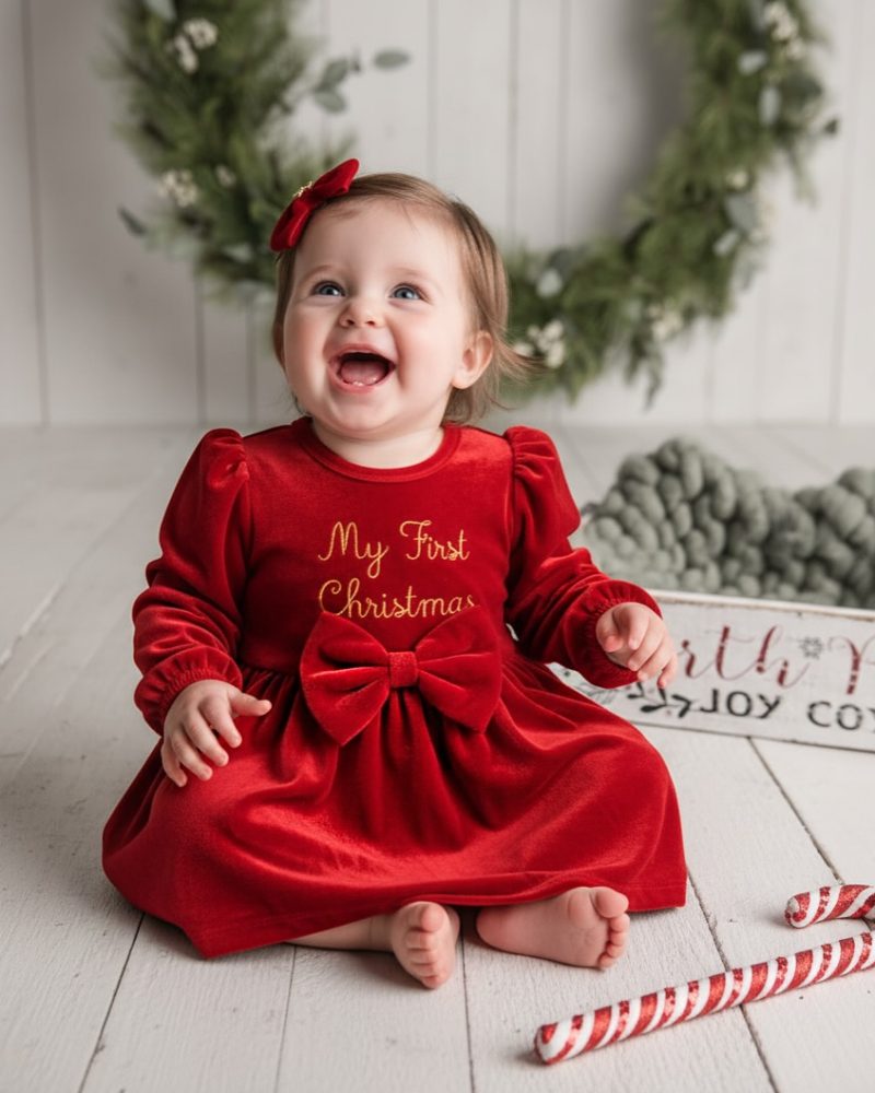 Christmas Velvet Dress