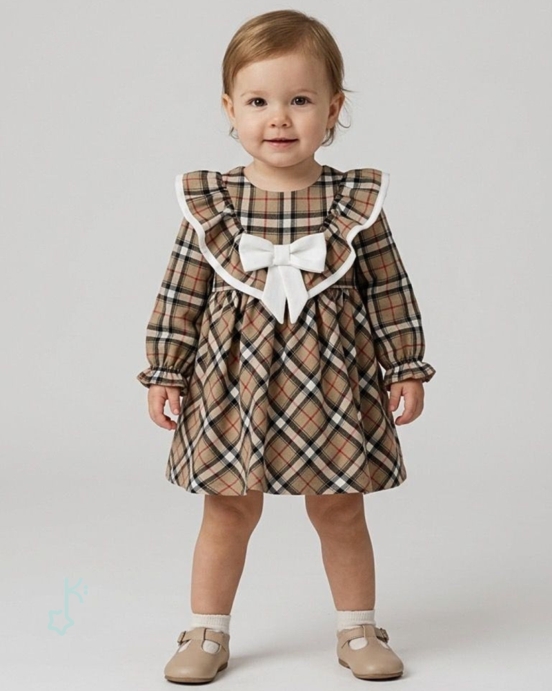 Ruffle Collar Dress