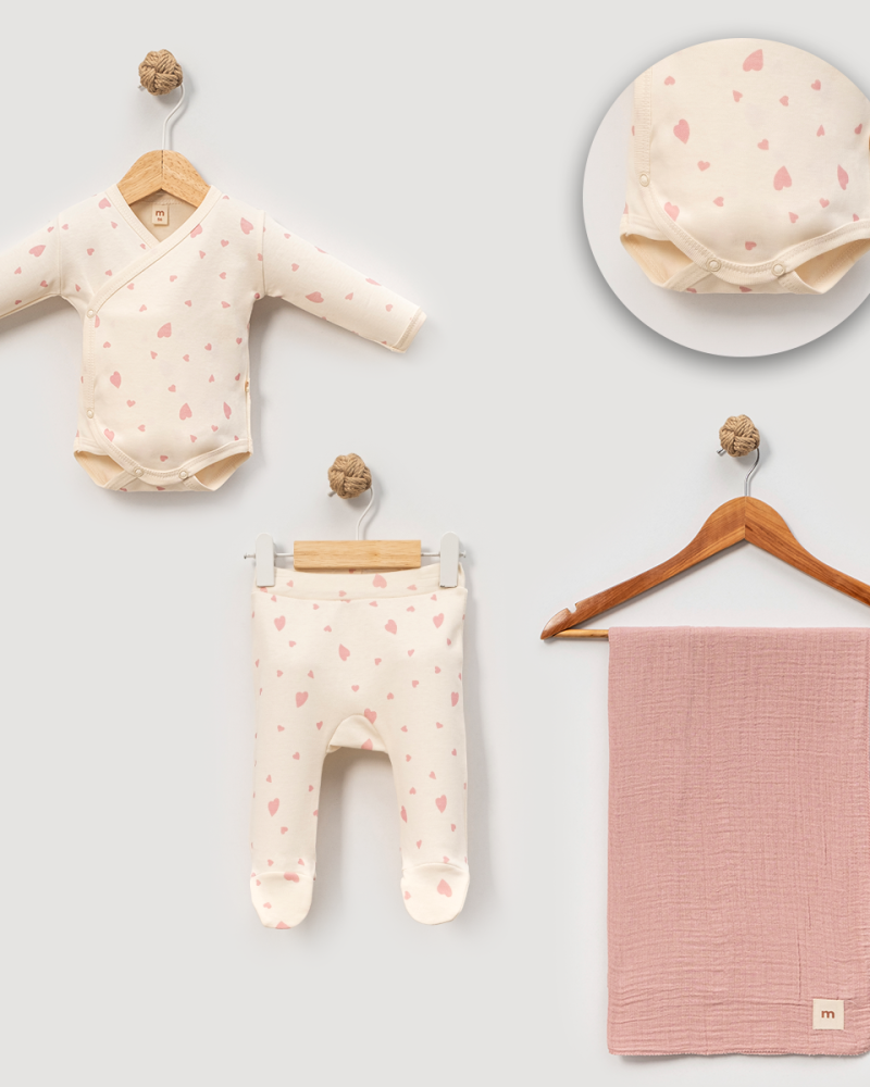 Sweet Pink Heart Set