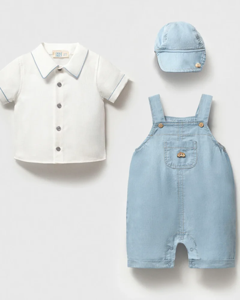 Tiny Traveler Overall Set