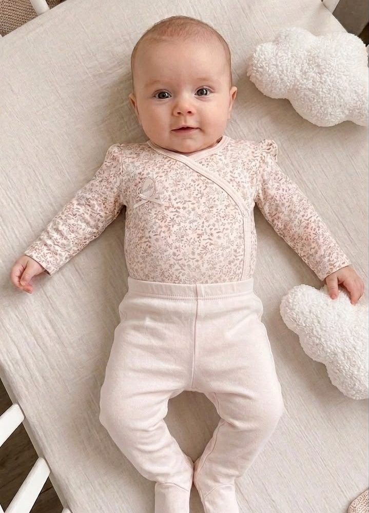 Blossom Bow Bodysuit Set