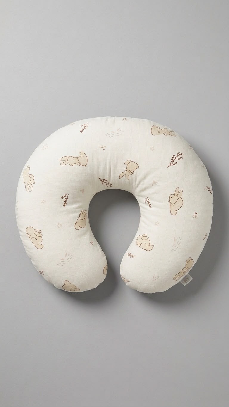Bunny Meadow Nursing Pillow
