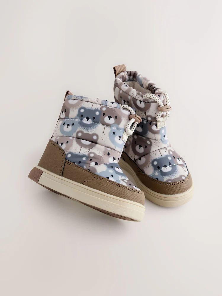 Neutral Bear Thermal Thinsulate™ Lined Quilted Water Resistant