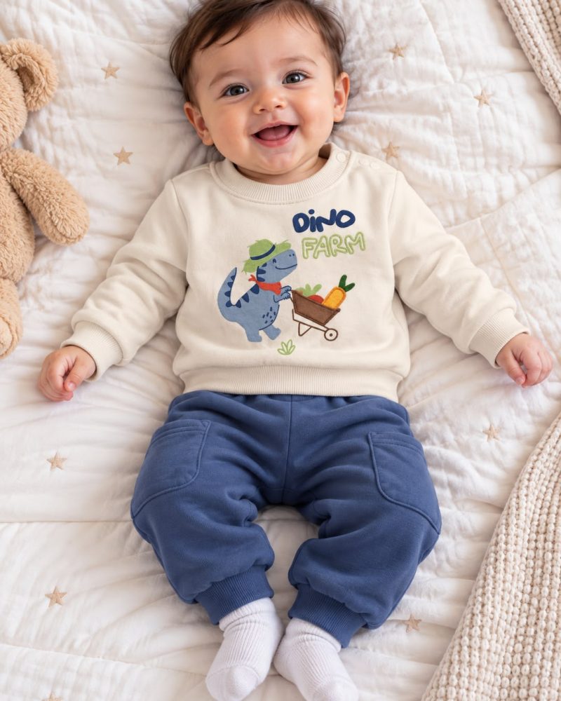 Dino Farm Baby Set