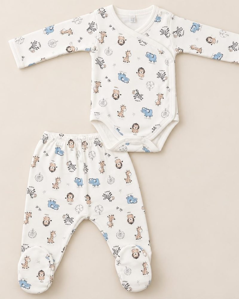 Safari Friends Bodysuit set
